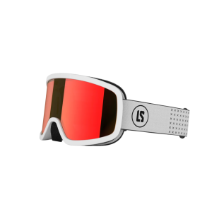 LS2 WHITE/RED – Colorful and technical ski goggles for teens and adults