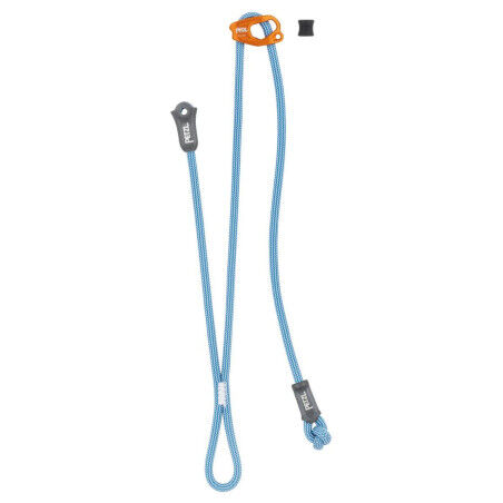 Petzl DUAL CONNECT ADJUST – Dispositivo di sicurezza doppio regolabile per arrampicata