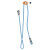 Petzl DUAL CONNECT ADJUST – Longe double réglable pour escalade