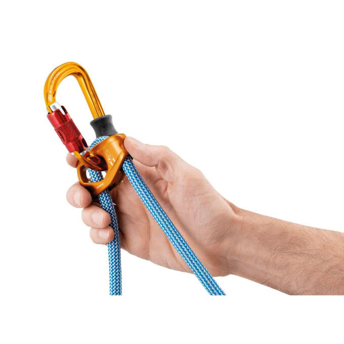 Petzl DUAL CONNECT ADJUST – Dispositivo di sicurezza doppio regolabile per arrampicata