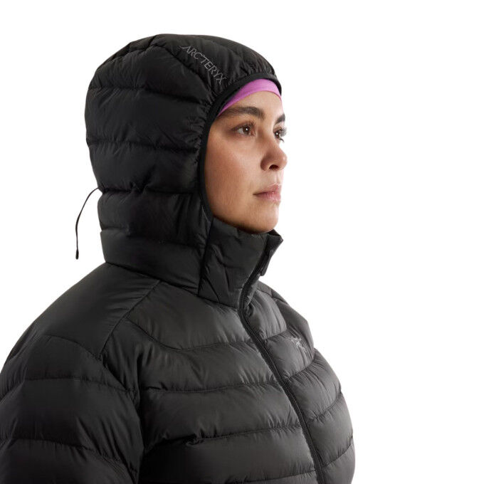 Arc'teryx Cerium Donna: piumino con cappuccio caldo e ultraleggero