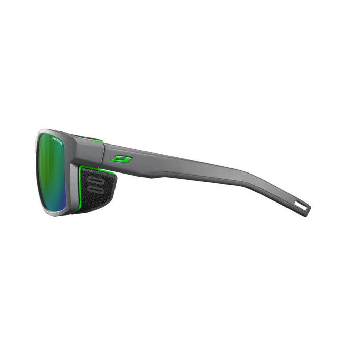 JULBO SHIELD MATTE GREY SP3CF GREEN unisex sunglasses