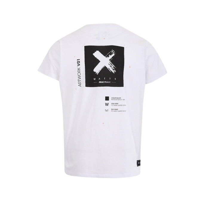 Watts X-Pantone White: the eco-friendly T-shirt with a socially conscious design