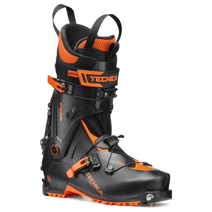 Botas de esquí Tecnica ZERO G PEAK Negro/Naranja – Ligeras y de alto rendimiento