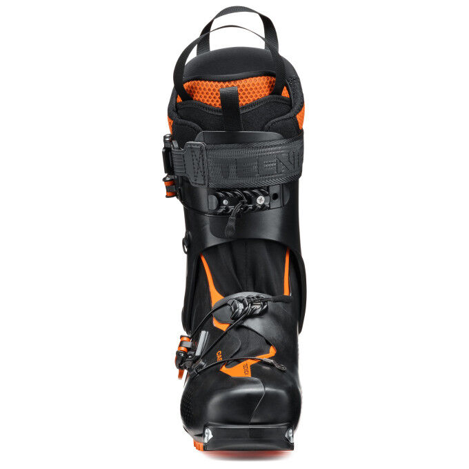 Tecnica ZERO G PEAK Skischuhe Schwarz/Orange – Leicht und leistungsstark