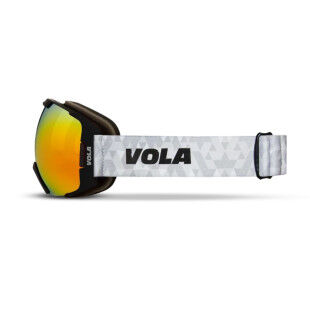 Masque de ski Vola Fast | Écran miroir + verre Pink offert