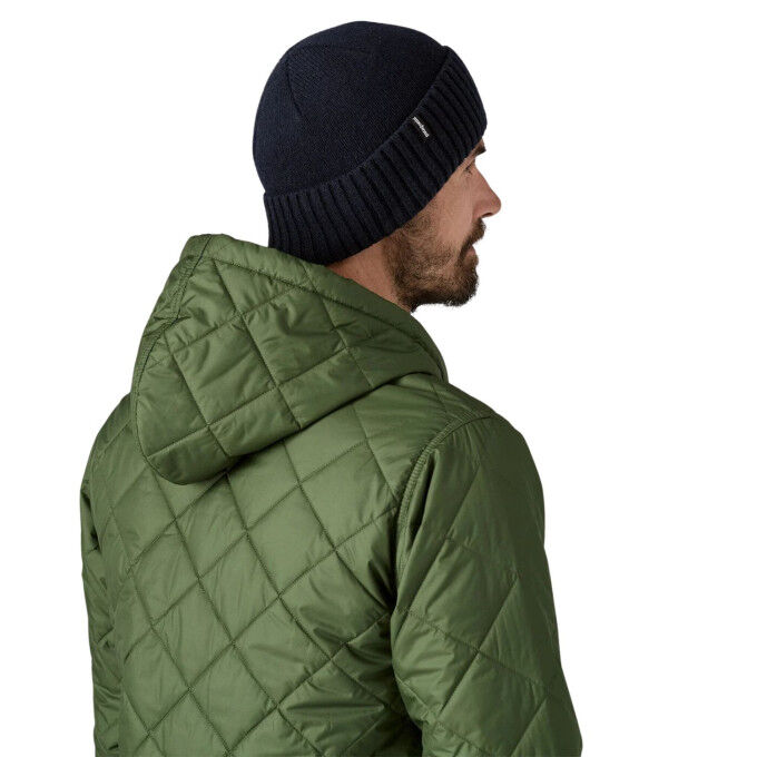 Patagonia Brodeo New Navy: berretto caldo in lana riciclata