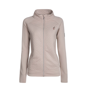Giacca da donna Simix in pile color sabbia: eleganza e prestazioni