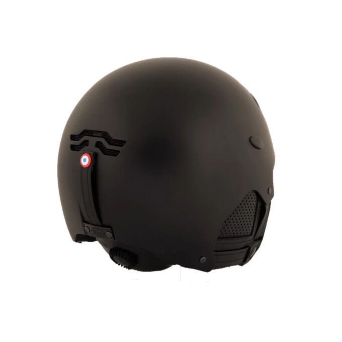 Casco de esquí francés Major Negro Mate Perlado – Seguridad e innovación