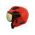 Casco da sci con visiera DIEZZ LOUNA II Tempo Fire Red – Comfort e sicurezza