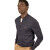 Maglione con collo alla coreana blu navy MISE AU GREEN – Cotone e cashmere