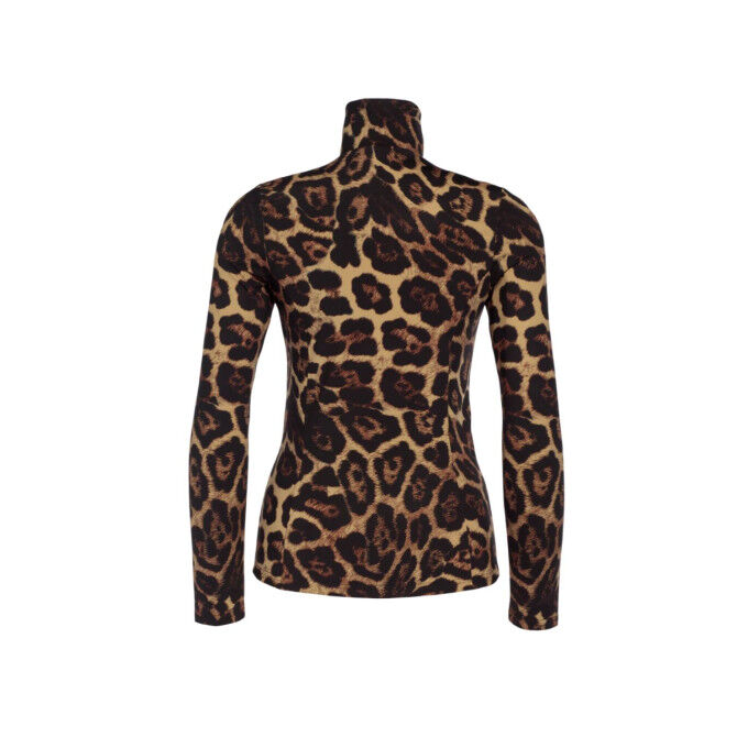 LEONA SKI PULLY – Ropa interior técnica para mujer, estampado jaguar