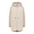 Ragwear Longeddy Women's Ecru: the trendy and comfortable teddy coat