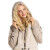 Ragwear Longeddy Women's Ecru: the trendy and comfortable teddy coat