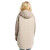 Ragwear Longeddy Women's Ecru: the trendy and comfortable teddy coat