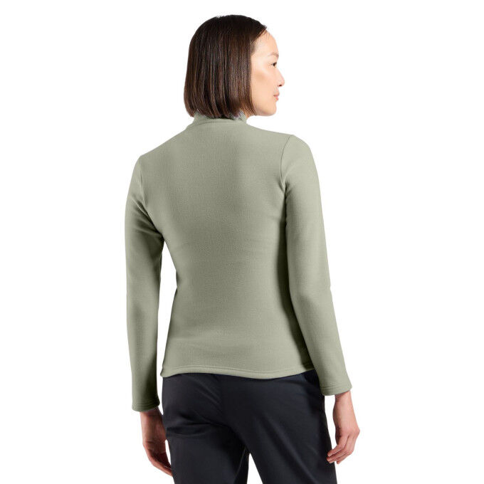 ODLO Roy Women: technical microfleece sweatshirt for active hikers