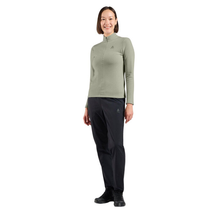 ODLO Roy Femme : sweat technique micropolaire pour randonneuses actives