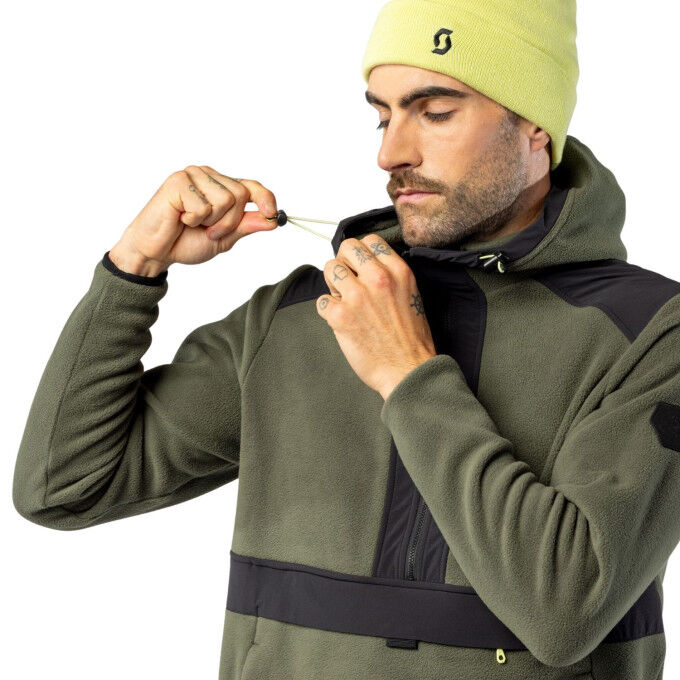 Sweat zippé polaire Scott Original : chaleur et style polyvalent