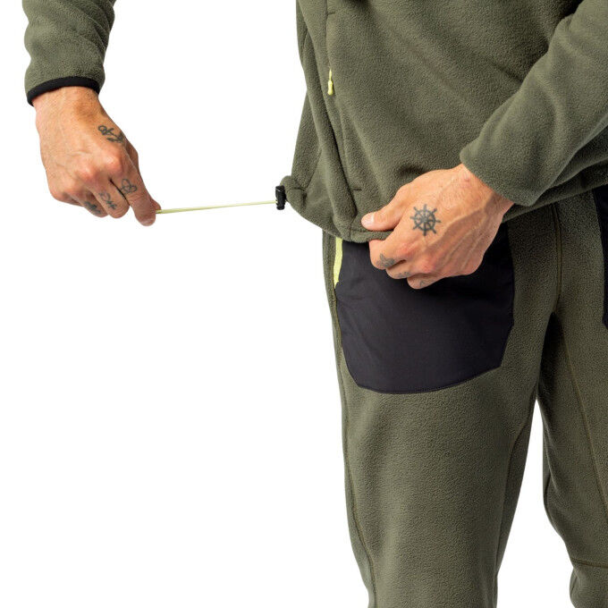 Felpa con zip in pile Scott Original: calore e stile versatile