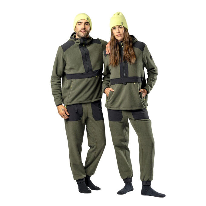 Fleece-Sweatshirt mit Reißverschluss von Scott Original: Wärme und vielseitiger Stil