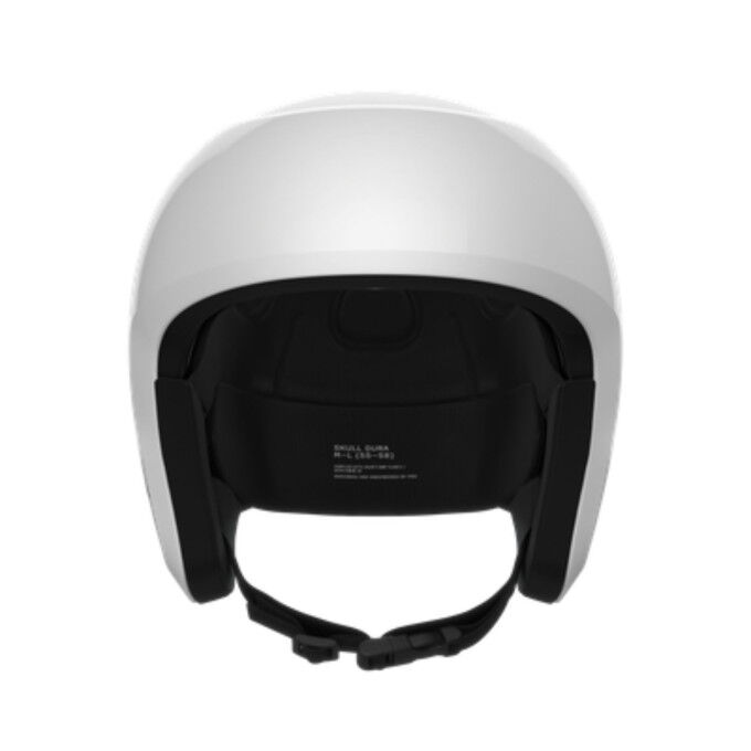 Skull Dura Jr Blixten White Ski Helmet – Junior Racing Protection