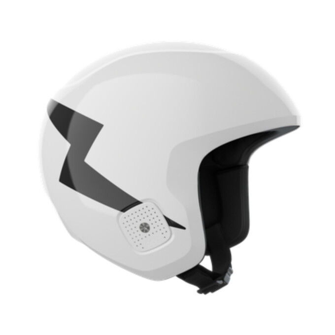 Skull Dura Jr Blixten White Ski Helmet – Junior Racing Protection