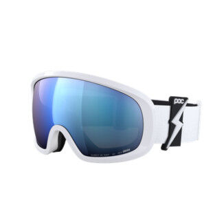 Fovea Mid Blixten White Ski Goggles – Optimal Vision for Smaller Faces