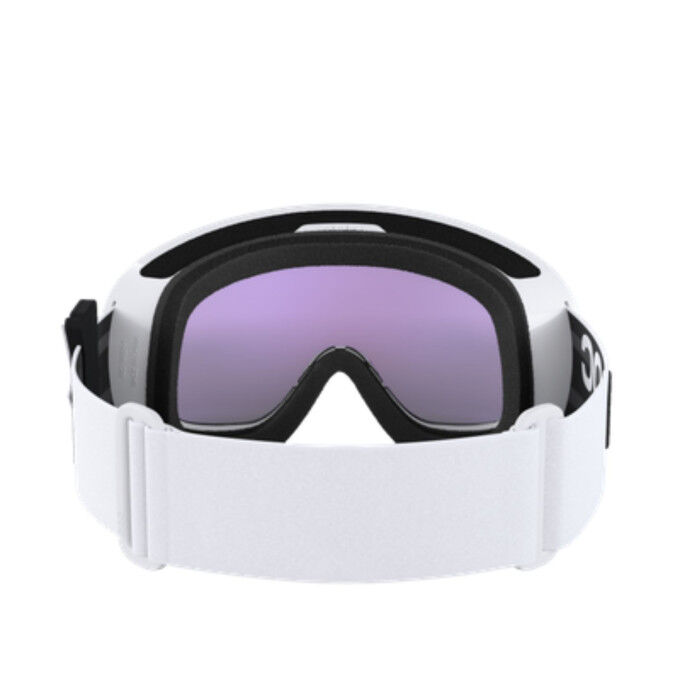Skibrille Fovea Mid Blixten White – Optimale Sicht für kleine Gesichter