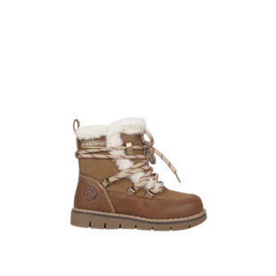 Kimberfeel Skadi Cognac Junior Ankle Boots: warmth and style for winter