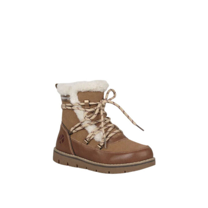 Bottines Junior Kimberfeel Skadi Cognac chaleur et style pour l