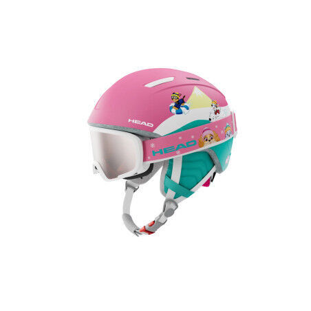 HEAD : casque et masque de ski junior MAJA SET PAW