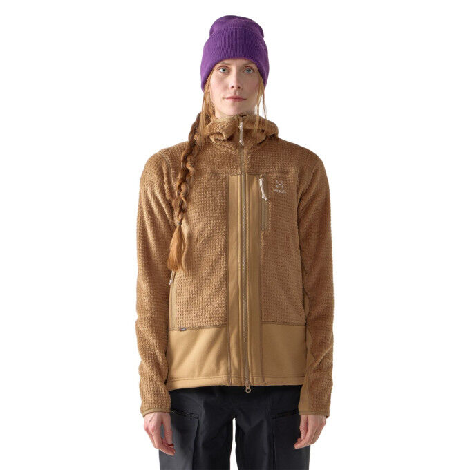 Haglöfs Vassi Women's Fleece Jacket – Lightweight, stretchy, and breathable