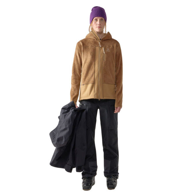 Haglöfs Vassi Women's Fleece Jacket – Lightweight, stretchy, and breathable