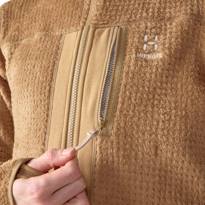 Haglöfs Vassi Women's Fleece Jacket – Lightweight, stretchy, and breathable