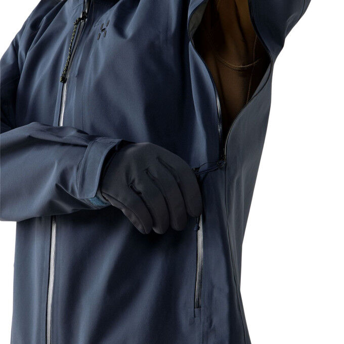 FRONT PROOF II: lightweight, technical waterproof jacket for hiking