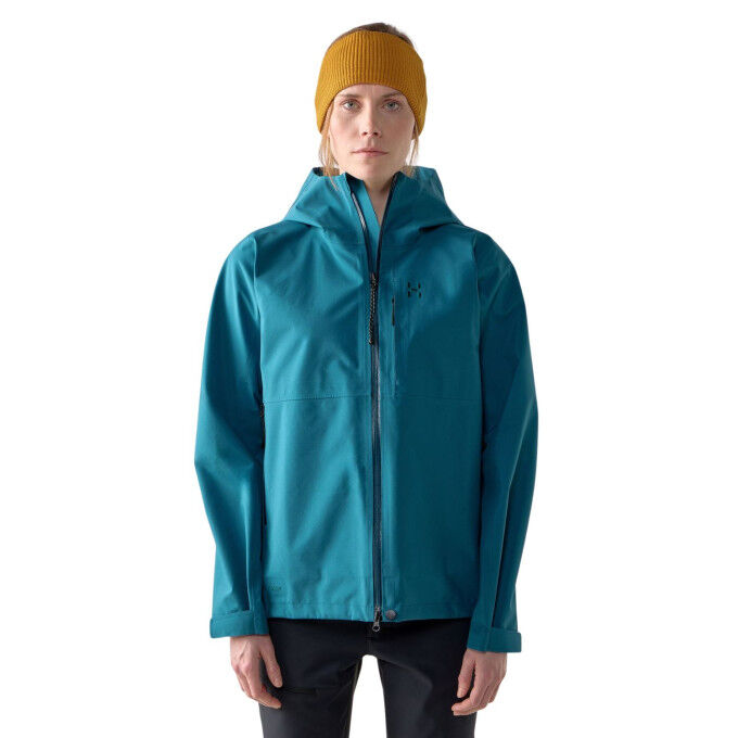 Haglöfs Front Proof II Mujer - Chaqueta impermeable ligera y técnica