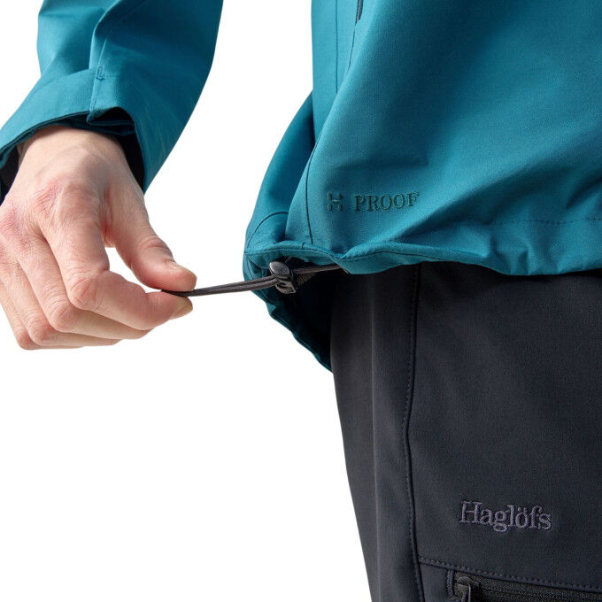 Haglöfs Front Proof II Mujer - Chaqueta impermeable ligera y técnica