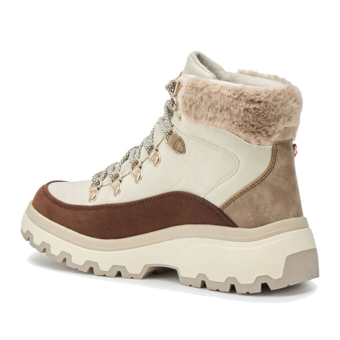Uwish White Women's Après-Ski Shoes – Waterproof and Comfortable