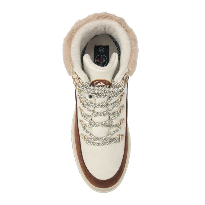 Uwish White Women's Après-Ski Shoes – Waterproof and Comfortable