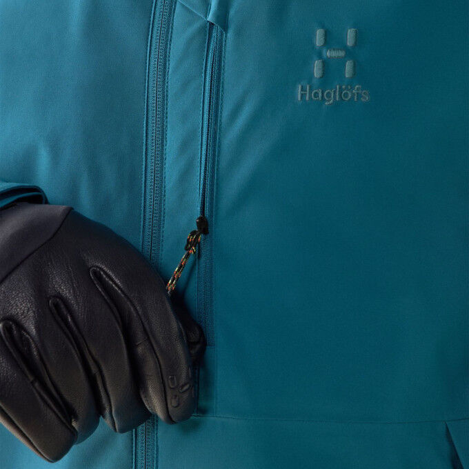 Haglöfs Gondol II Deep Teal: calor y comodidad en las pistas