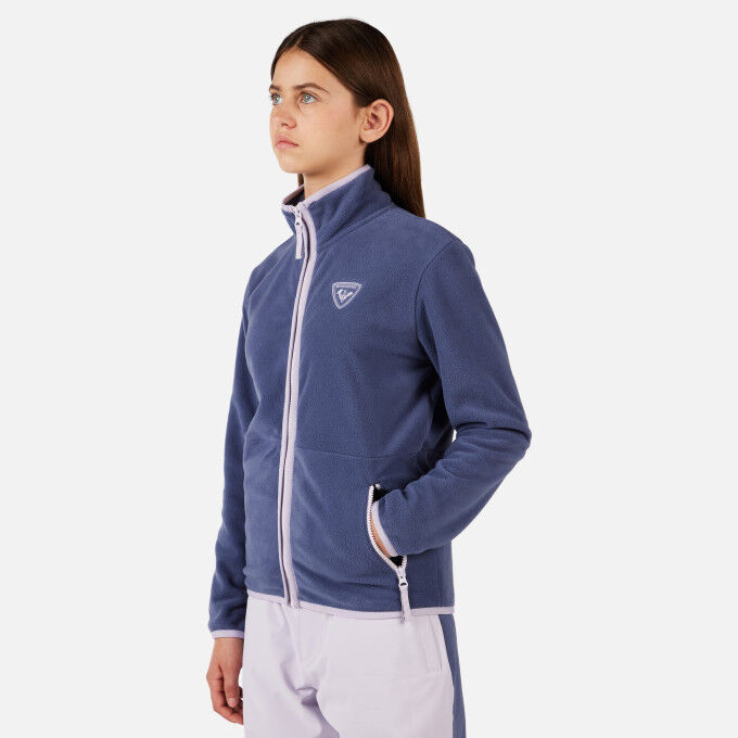 Rossignol : veste polaire enfant JR STRAWPILE FLEECE FZ