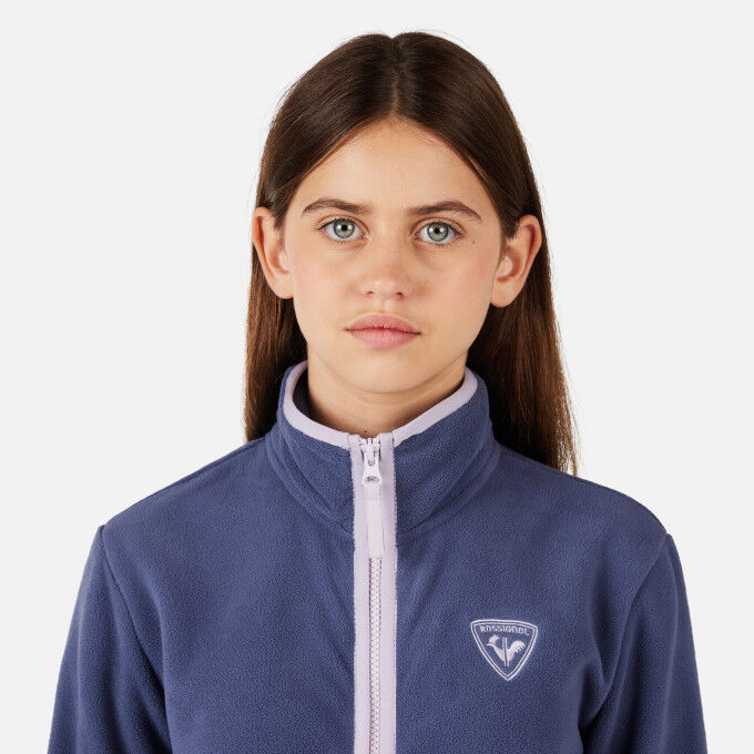 Rossignol : veste polaire enfant JR STRAWPILE FLEECE FZ