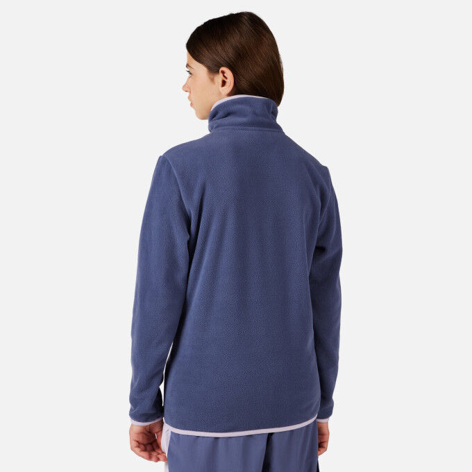 Rossignol: giacca in pile per bambini JR STRAWPILE FLEECE FZ