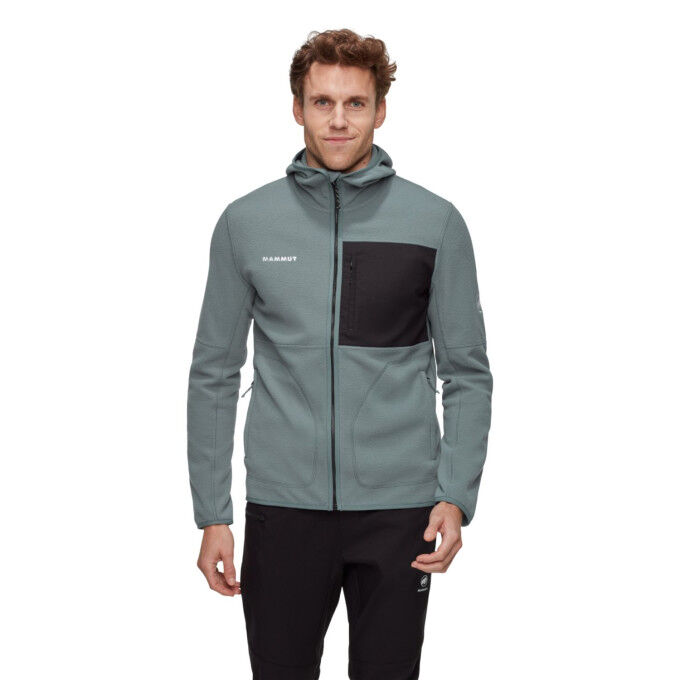 Tamaro ML Hooded Jacket Men – Giacca intermedia in poliestere riciclato