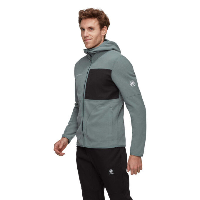 Tamaro ML Hooded Jacket Men – Giacca intermedia in poliestere riciclato