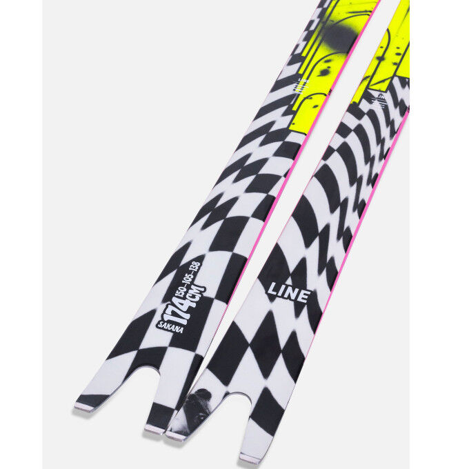 Set da sci Line Sakana con attacchi – Performance All-Terrain e