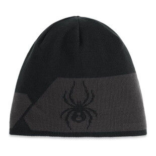 Spyder Shelby Men's Beanie - Black Escape: warmth and reversible style
