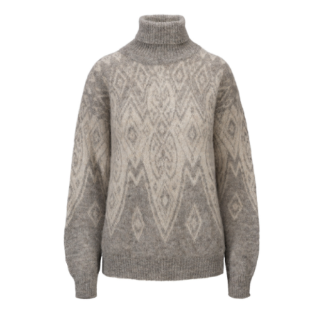 Maglione da donna Falun Alpa – Lussuoso alpaca nordico