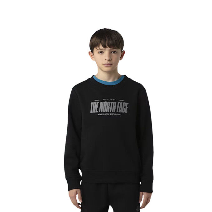 Sudadera Junior TNF Reflective Crew: comodidad, estilo y mayor visibilidad