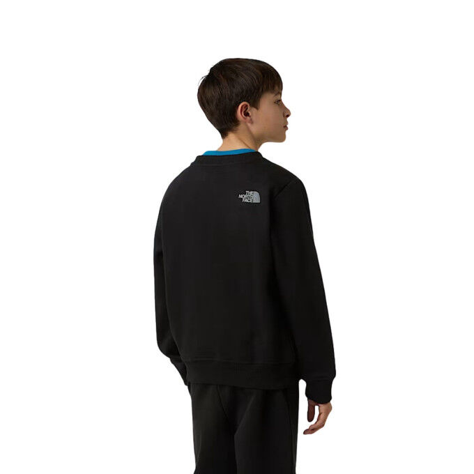 Sudadera Junior TNF Reflective Crew: comodidad, estilo y mayor visibilidad